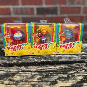 NIB Set (3) TLS Toy Loyal Subjects 40th Anniversary Rainbow Brite & Twink Set T3